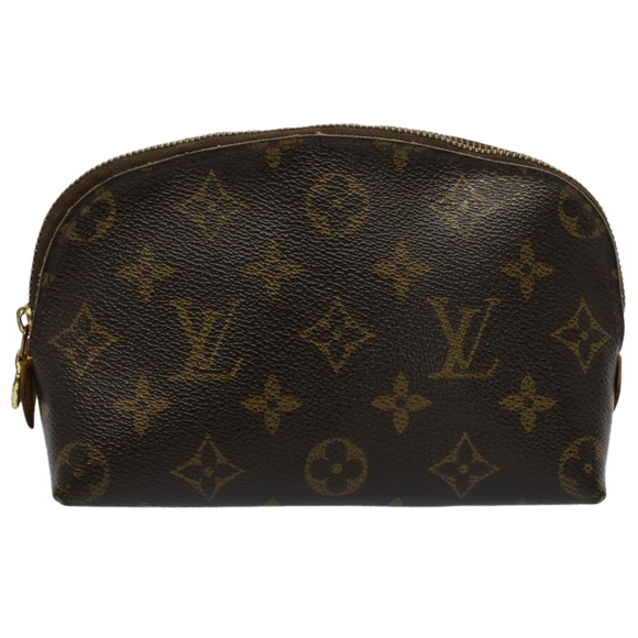 LOUIS VUITTON Monogram Pochette Cosmetic PM Cosmetic Pouch M47515 LV Auth 53456 - Picture 13 of 16
